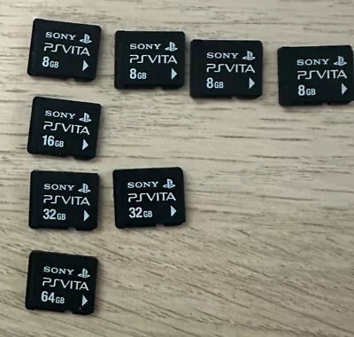 Genuine Sony PS Vita Memory Card - 8GB 16GB 32GB 64GB • $15