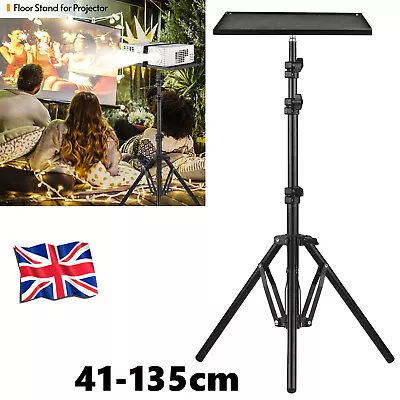 Universal Laptop Projector Tripod Stand & Holder For Stage Studio Outdoor L1A0 • £17