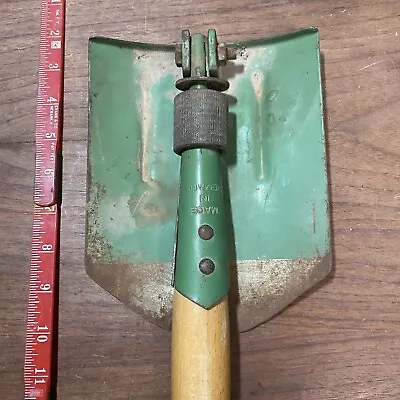 Vintage Romanian E-Tool Shovel Folding Military Metal Detecting Camping Outdoor • $14.72