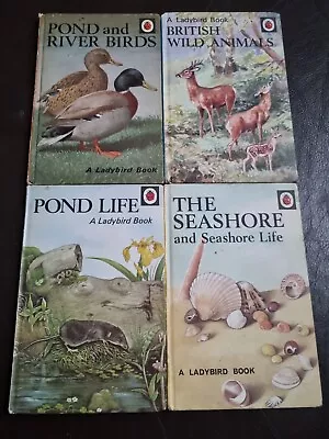 Vintage Ladybird Books Nature Series 536 4 Matt Books Good Condition K3 • £19.95