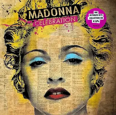 Madonna ‎| Celebration | 2024 Reissue | 4x12  Vinyl Gatefold • $89.99