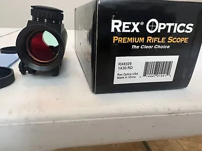 Rex Premium Scope 1-30 Red Dot • $6