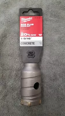 Milwaukee 48-20-5215 SDS Plus Core Bit Up To 20% Faster 1-9/16  Concrete New • $24