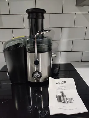 Juicer 800W Juicer Machine Whole Fruit And Vegetables Easy To Clean Dual Speed • £29