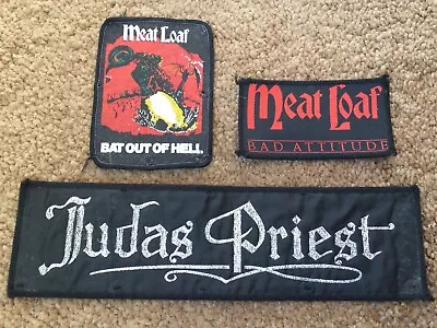 Judas Priest Meatloaf  Vintage Patch Badge • £7