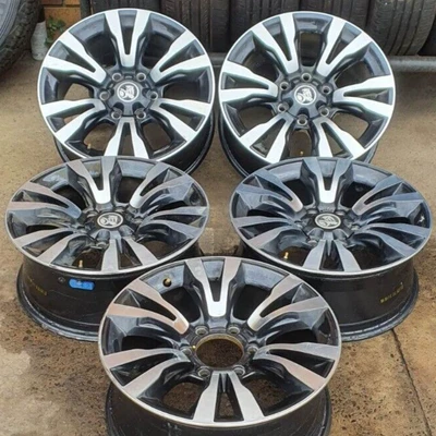 $1480 • Buy 5x 18  Genuine Holden Colorado Wheels Suit Colorado- 18x7.5 6/139.7 33P