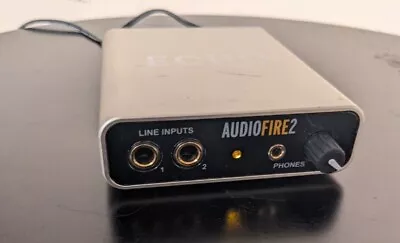 2 X Echo AudioFire 2 Audio Interfaces - Analog TRS FireWire 400 4x6 - Mac OSX • $85