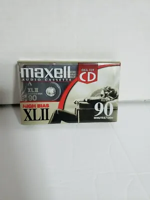 (SEALED) MAXWELL XL II HR Blank Audio Cassette Tape - 90 Minutes • $5.99