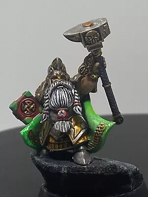 Warhammer Age Of Sigmar Painted Dwarf Nani RUNELORD • £56.64