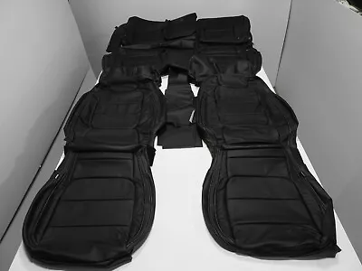 Leather Seat Covers Fits 2021 2022  Chevy Trailblazer LT RS Activ Black UK112 • $549