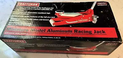 Craftsman Miniature Aluminum Racing Jack  Working Display 50151 • $149.90