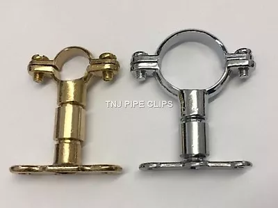 Brass Or Chrome - Munsen Ring & 13mm Extender Connector Piece & Male Backplate • £2.69