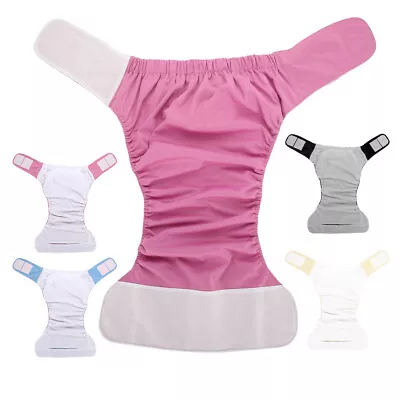 Adjustable Adult Cloth Diapers Reusable Pocket Nappy For Incontinence People Use • $23.16