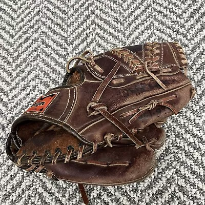 Vintage MVP MacGregor M12K Brown Leather Baseball Glove Pete Rose RHT • $20