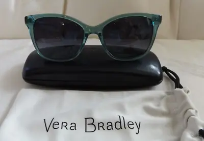 VERA BRADLEY Sunglasses Ariel Blue Clear - Hanging Around LVS - Polarized - NWT • $54.95