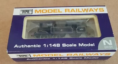 Pre Owned Boxed N Gauge Dapol 0-4-4 BR M7 Tank Locomotive Model. Lot BK 052 • £24