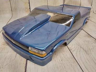 $99.95 • Buy 02 CHEVY S-10 DRAG TRUCK Custom Painted RC Body 1/10 WB330mm/22S/DR10/Slash/Drag
