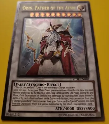 Odin Father Of The Aesir - STOR-EN040 - Ultimate Rare - Unlimited Edition NM • £40