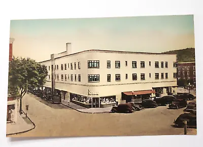 Royer Building Ephrata PA Main & State Street Lancaster County VTG Postcard 83 • $12