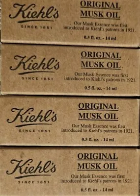 Kiehl's Original Musk Oil  0.5 Oz  - 15 Ml New Mint. Rare Great Value • $104.50