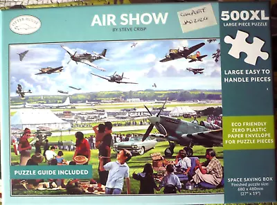 500 Piece X Large Otter House Jigsaw Puzzle- Air Show By Steve Crisp • £5