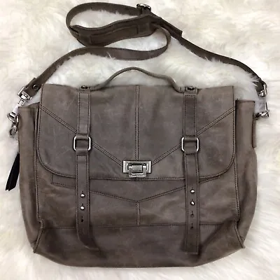 Tylie Malibu Y2K Brown Leather Laptop Messenger Bag • $78
