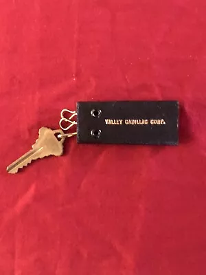 Vintage Cadillac Snap Key Case Dealership Key Chain • $24.99