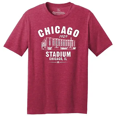 Chicago Stadium 1929 Hockey TRI-BLEND Tee Shirt - Chicago Blackhawks • $22