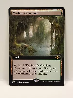 1x Verdant Catacombs (Extended Art) NM Modern Horizons 2 (MH2) Magic MtG • $17.95