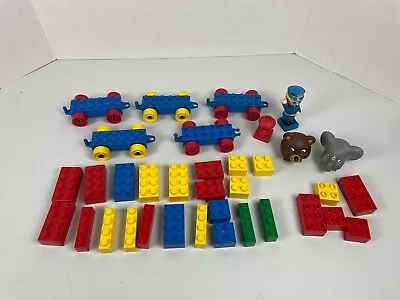 Vintage Tyco 1980s - Super Blocks - Building Block / Construction Lot + Duplo • $18