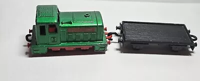 1978 Matchbox Lesney Superfast No. 24 Shunter Locomotive Train With Flat Car Bed • $9.99
