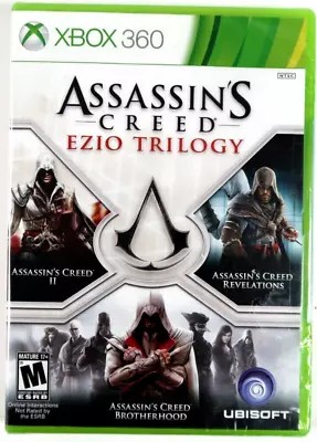 $23.99 • Buy Assassin's Creed: Ezio Trilogy (Microsoft Xbox 360, 2013) - Sealed