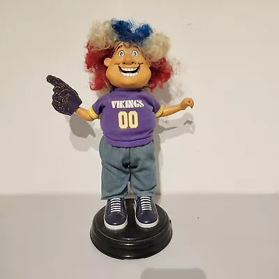 Rare Gemmy Minnesota Vikings Football Dancing Talking Fan (Not Working) • $19.95