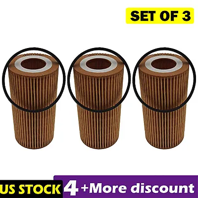 3pcs Engine Oil Filter Fits For 05-13 Audi VW 2.0L 2.5L A3 A4 Jetta Golf Beetle • $14.99