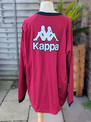 Kappa Reversible Jumper Sweater Size XL Super Soft Cotton • £22