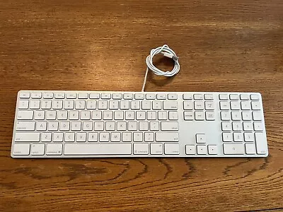 Apple A1243 Extended Wired Numeric Keyboard For IMac Working • $24.99