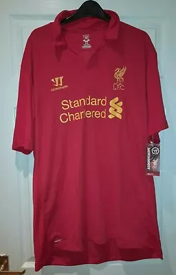 £34.99 • Buy NEW Liverpool 2012/13 Home Shirt Size XXL Warrior FREE Shipping In The UK NEW 