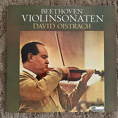 David Oistrach Violinsonaten Philips 74 845 Vinyl LP Violin German Pressing VG+ • $4.99