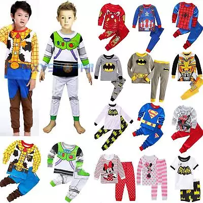 Toy Story Buzz Lightyear & Woody Kids Baby Cosplay Pyjamas Fancy Dress Superhero • $20.79