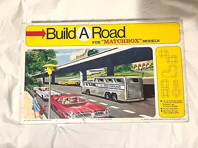 Factory Sealed Build A Road For Matchbox Models No.BR-1 Vintage 1967 • $74.99