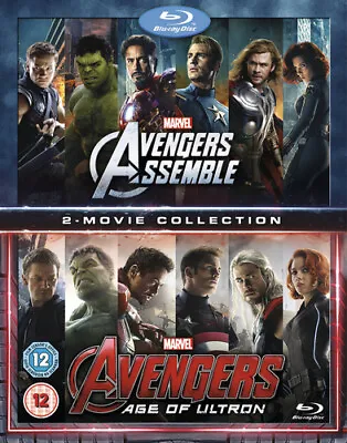Marvel Avengers Assemble/Avengers: Age Of Ultron Blu-ray (2015) Robert Downey • £2.98