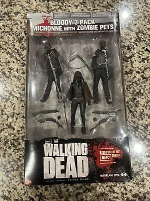 2013 AMC The Walking Dead McFarlane Series 3 Bloody Pack MICHONNE NIB-Sealed • $34.99