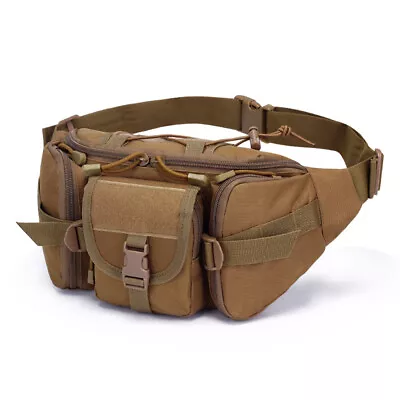 Concealed Carry Fanny Pack Holster Tactical Military Pistol Waist Pouch Gun Bag • $15.69