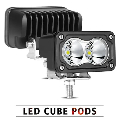 For 2024 Polaris XPedition XP ADV 3Inch LED White Cube Pods Work Lights Spot Fog • $33.89