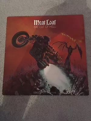 Meat Loaf Bat Out Of Hell Vinyl LP Epic EPC Record Album 1977 • £1.99