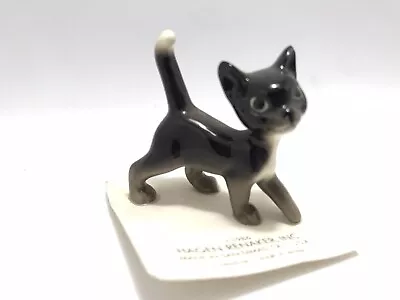 Vintage Htf HAGEN RENAKER Black Cat 1986 Original Card Walking Kitty Kitten • $25