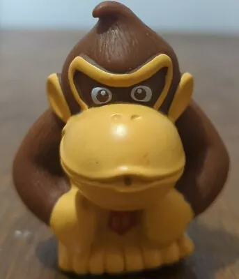 New Super Mario Bros. Donkey Kong Figure Plastic Doll Toy 3inch Nintendo 2010 • £8