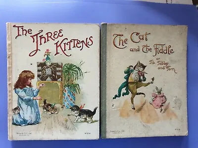 £39.50 • Buy Antique Children's Books Set The Three Kittens
