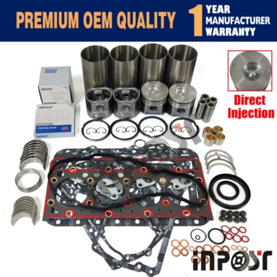 $510 • Buy V2003 V2003T Overhaul Rebuild Kit For Kubota Engine Bobcat 337D 341D Excavator