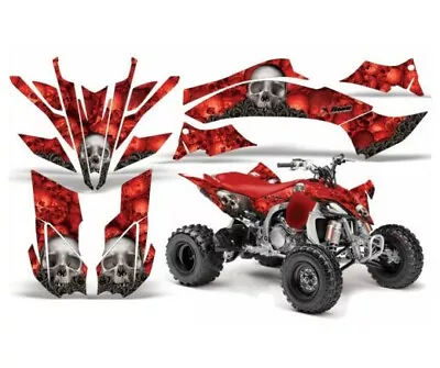 ATV Graphics Kit Decal StickeR For Yamaha YFZ450R/SE 2009-2013 BONES RED • $290.47